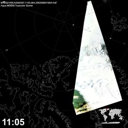 Level 1B Image at: 1105 UTC