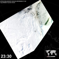 Level 1B Image at: 2330 UTC