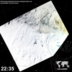 Level 1B Image at: 2235 UTC