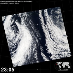 Level 1B Image at: 2305 UTC