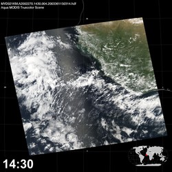 Level 1B Image at: 1430 UTC