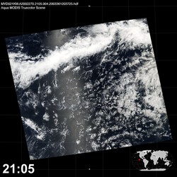 Level 1B Image at: 2105 UTC