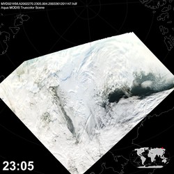 Level 1B Image at: 2305 UTC