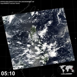 Level 1B Image at: 0510 UTC