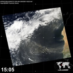 Level 1B Image at: 1505 UTC