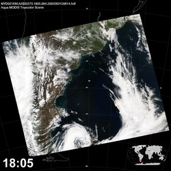 Level 1B Image at: 1805 UTC