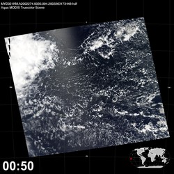 Level 1B Image at: 0050 UTC