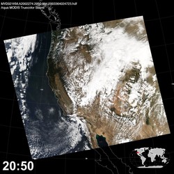 Level 1B Image at: 2050 UTC