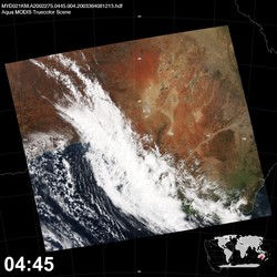 Level 1B Image at: 0445 UTC