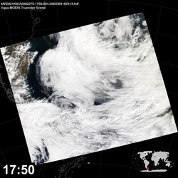 Level 1B Image at: 1750 UTC