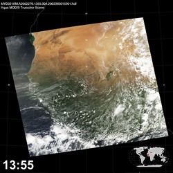 Level 1B Image at: 1355 UTC