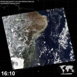 Level 1B Image at: 1610 UTC