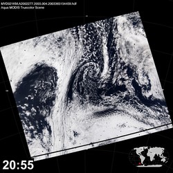 Level 1B Image at: 2055 UTC