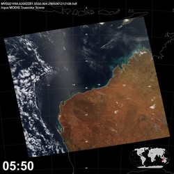 Level 1B Image at: 0550 UTC