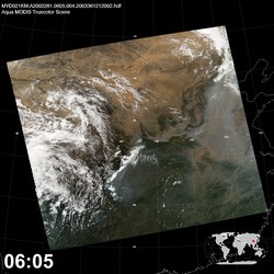 Level 1B Image at: 0605 UTC