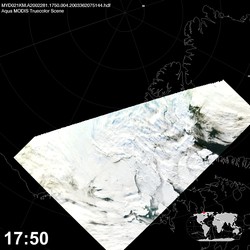 Level 1B Image at: 1750 UTC