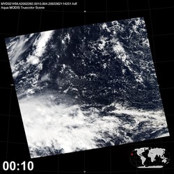 Level 1B Image at: 0010 UTC