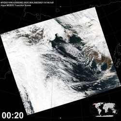 Level 1B Image at: 0020 UTC