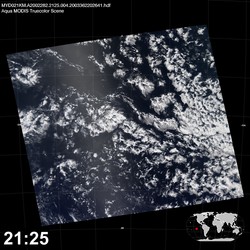 Level 1B Image at: 2125 UTC