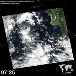 Level 1B Image at: 0725 UTC