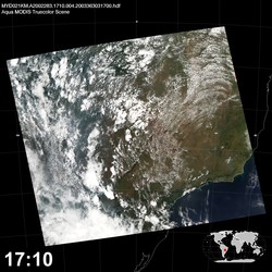 Level 1B Image at: 1710 UTC