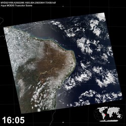 Level 1B Image at: 1605 UTC