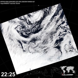 Level 1B Image at: 2225 UTC