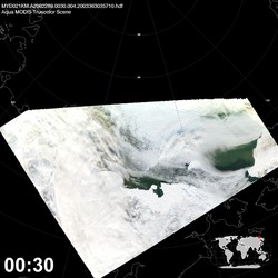 Level 1B Image at: 0030 UTC