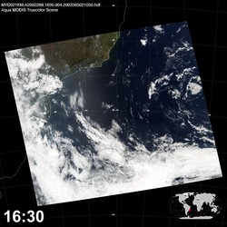 Level 1B Image at: 1630 UTC