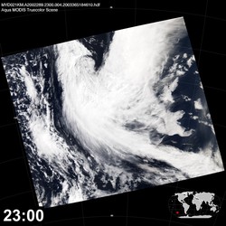 Level 1B Image at: 2300 UTC