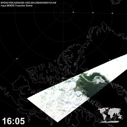 Level 1B Image at: 1605 UTC