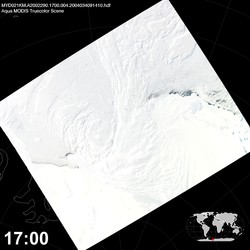 Level 1B Image at: 1700 UTC