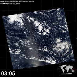 Level 1B Image at: 0305 UTC