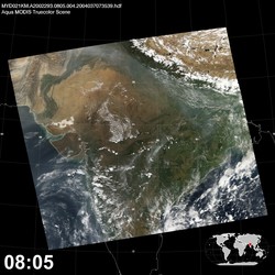 Level 1B Image at: 0805 UTC