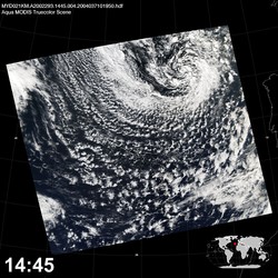 Level 1B Image at: 1445 UTC