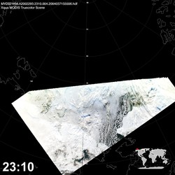 Level 1B Image at: 2310 UTC