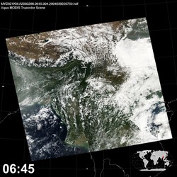 Level 1B Image at: 0645 UTC