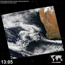 Level 1B Image at: 1305 UTC