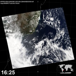 Level 1B Image at: 1625 UTC