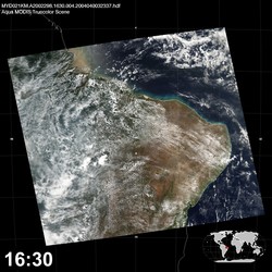 Level 1B Image at: 1630 UTC