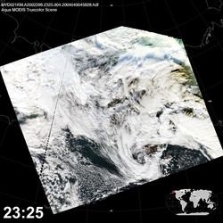 Level 1B Image at: 2325 UTC