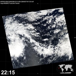 Level 1B Image at: 2215 UTC