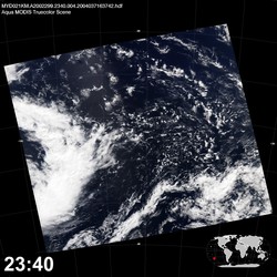 Level 1B Image at: 2340 UTC