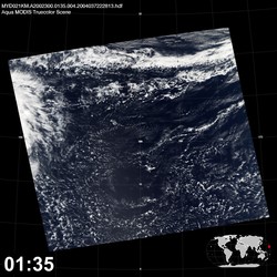 Level 1B Image at: 0135 UTC