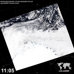 Level 1B Image at: 1105 UTC