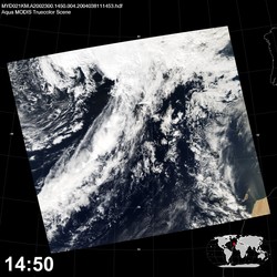 Level 1B Image at: 1450 UTC