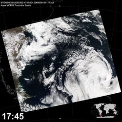 Level 1B Image at: 1745 UTC