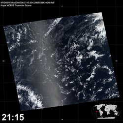 Level 1B Image at: 2115 UTC