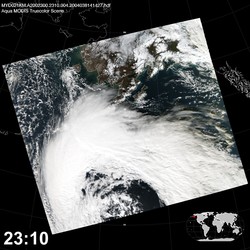 Level 1B Image at: 2310 UTC