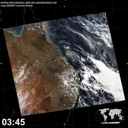 Level 1B Image at: 0345 UTC